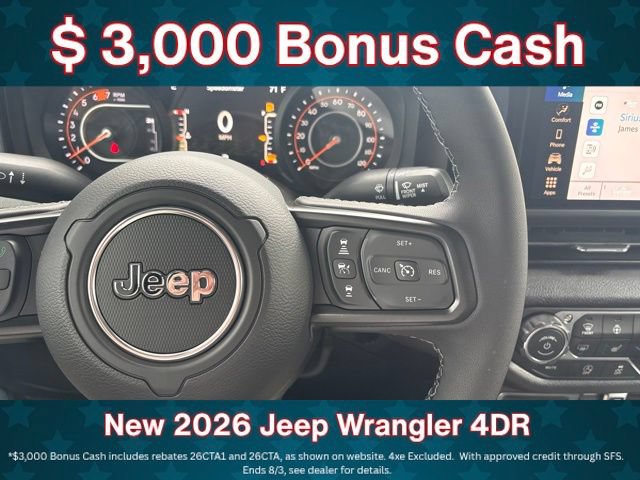 New 2026 Jeep Wrangler Unlimited Sport AWD/4WD image 11