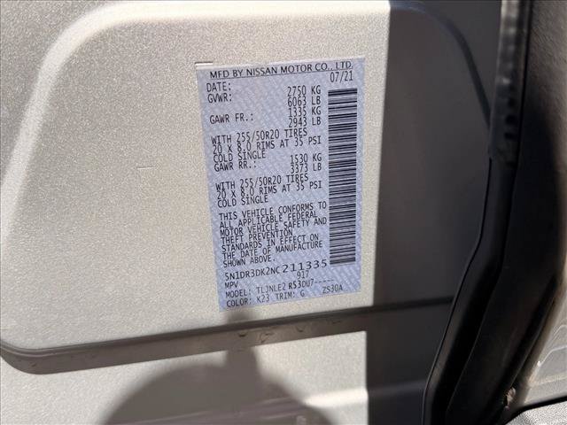 Used 2022 Nissan Pathfinder Platinum w/ Cargo Package AWD/4WD image 28