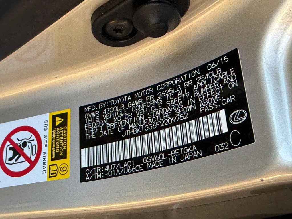 Used 2015 Lexus ES 350 w/ Premium Package image 27