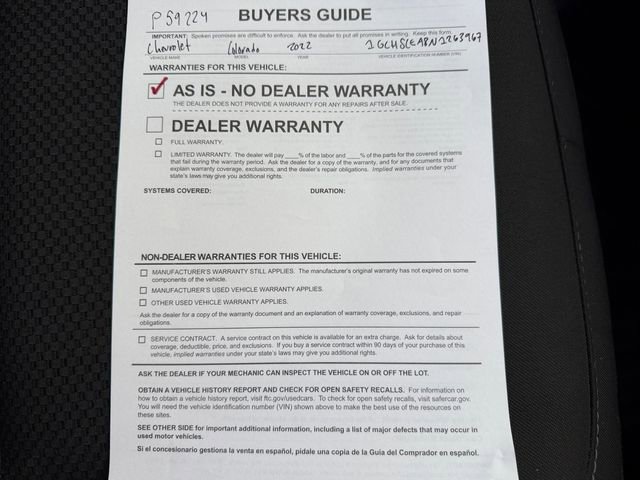 Used 2022 Chevrolet Colorado LT w/ Fleet Safety Package image 37