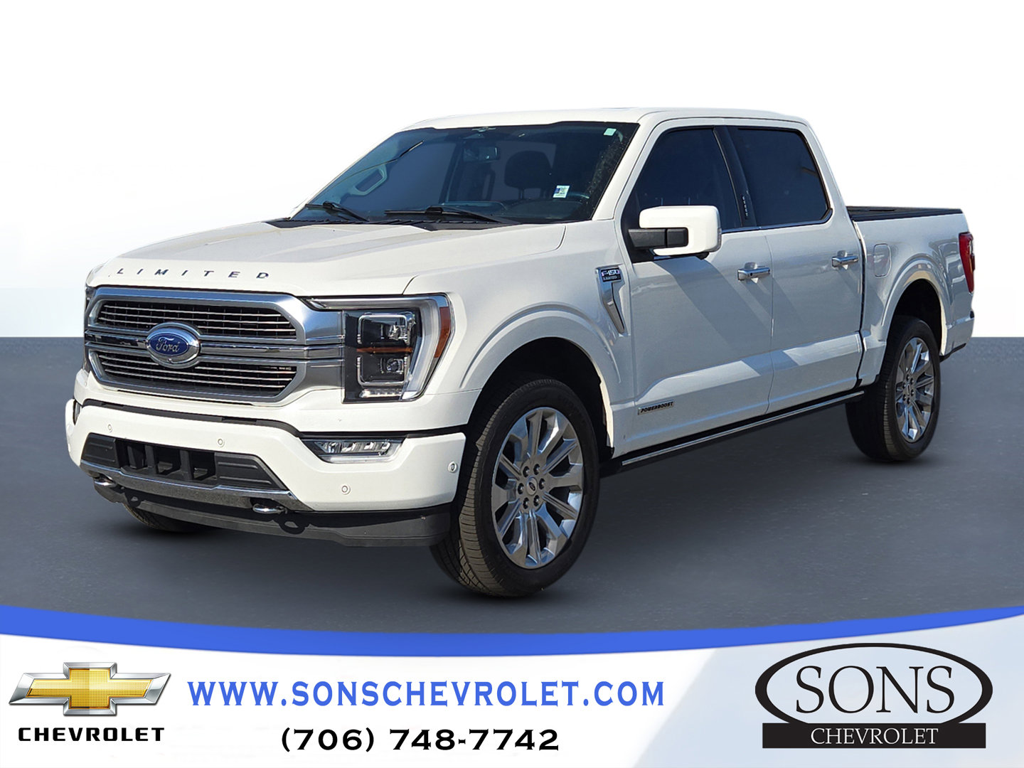 Used 2023 Ford F150 Limited AWD/4WD image 1