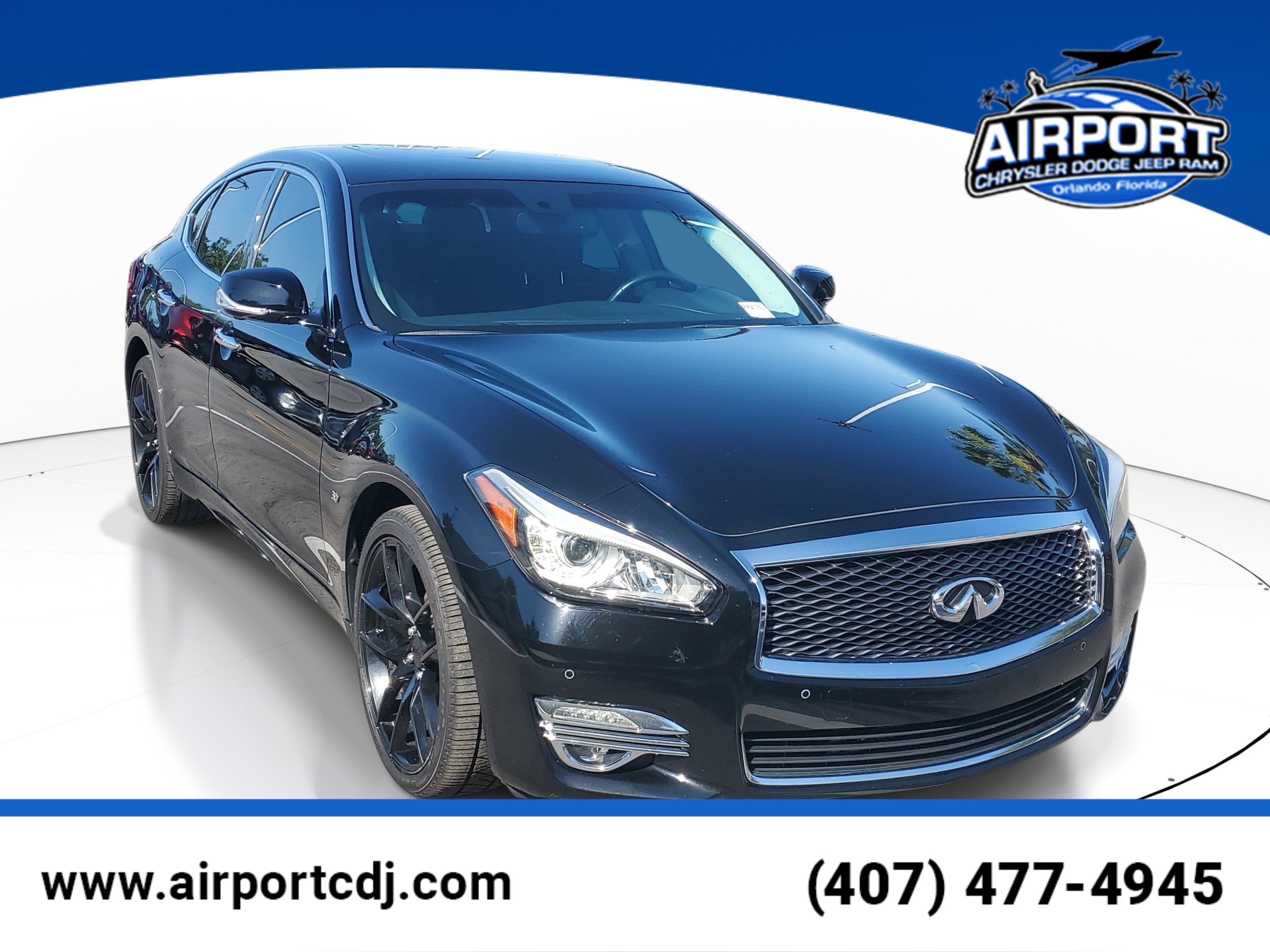Used 2015 INFINITI Q70 3.7 RWD image 1