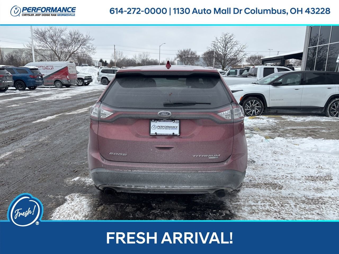 Used 2016 Ford Edge Titanium w/ Equipment Group 302A image 5