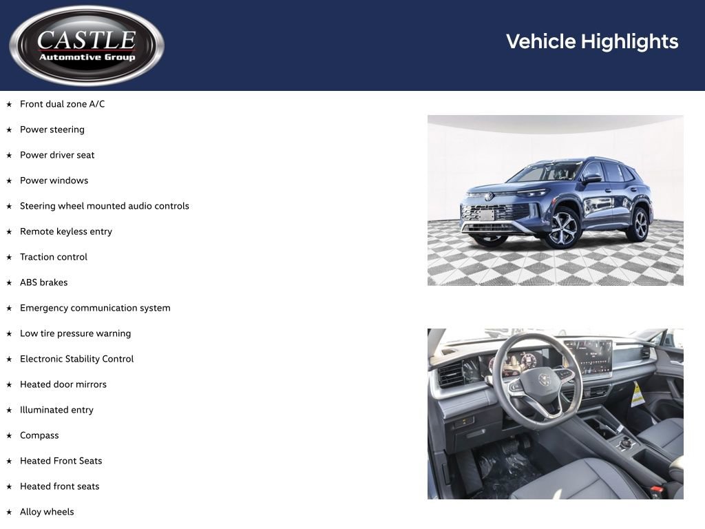 New 2026 Volkswagen Tiguan SE image 3