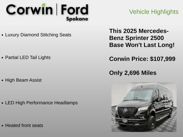 Used 2025 Mercedes-Benz Sprinter 2500 image 12