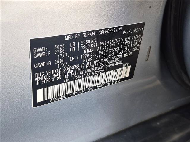Certified 2024 Subaru Outback Wilderness AWD/4WD image 24