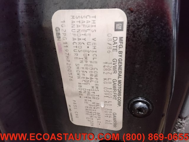 Used 1987 Pontiac Fiero GT image 17