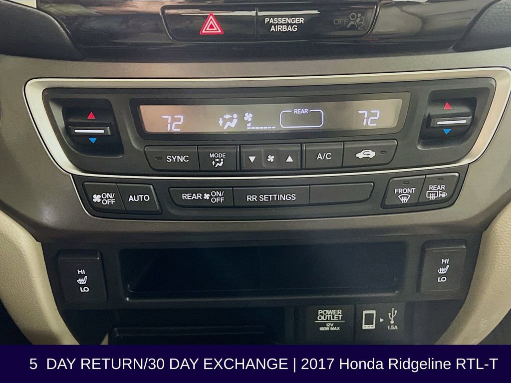 Used 2017 Honda Ridgeline RTL-T image 20
