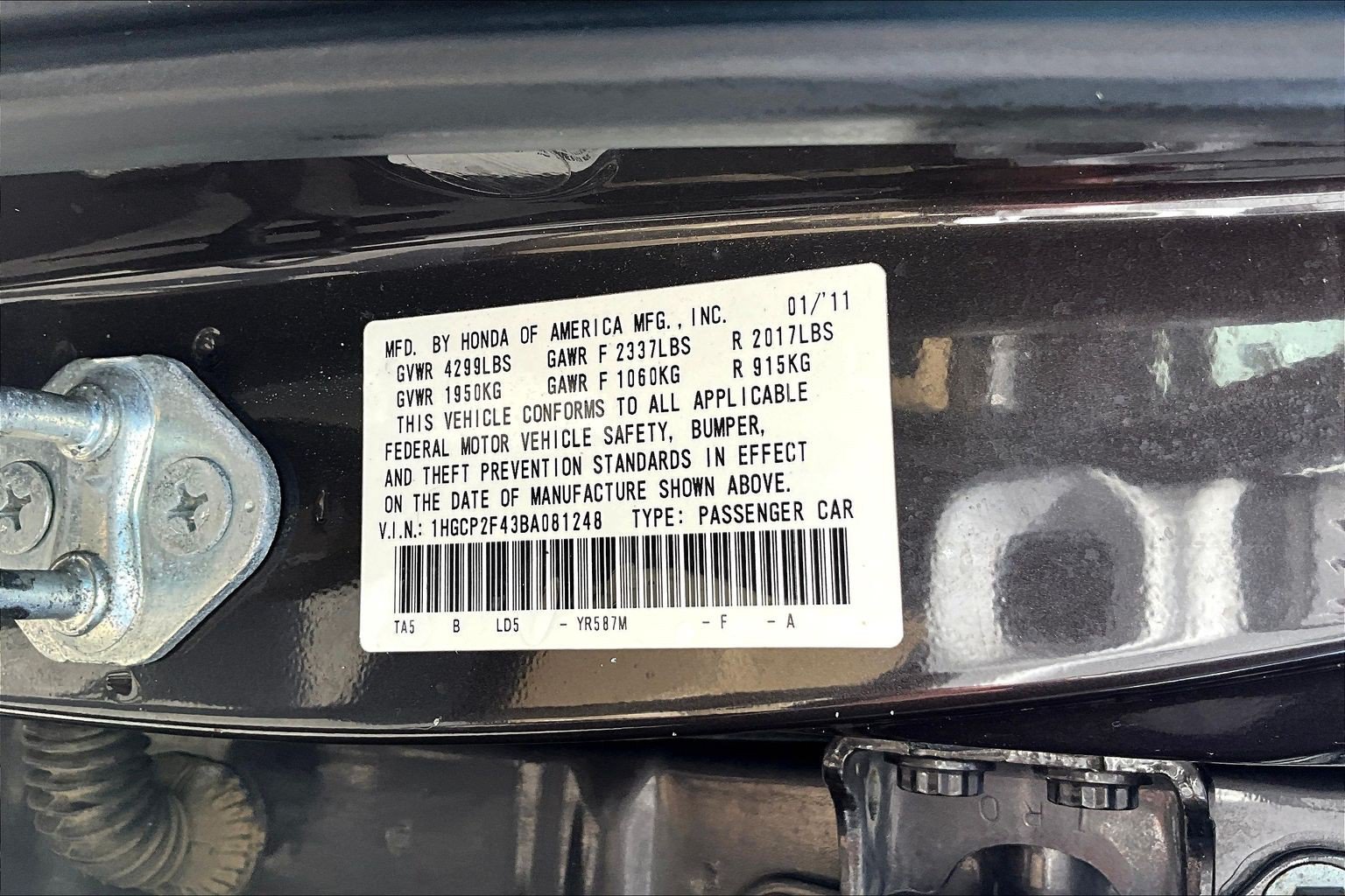 Used 2011 Honda Accord LX-P image 32