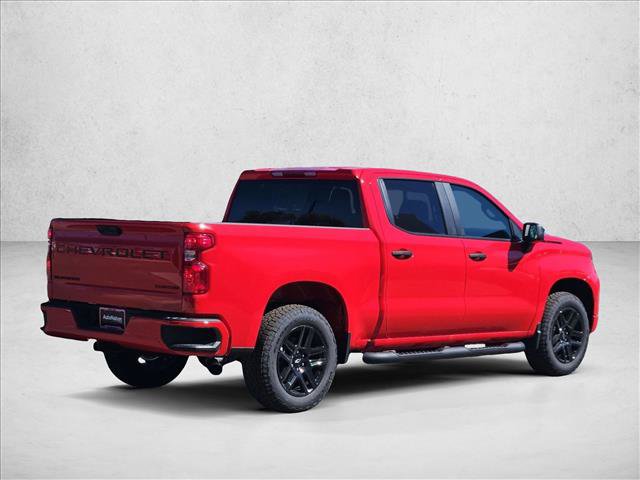 New 2026 Chevrolet Silverado 1500 Custom w/ Turbomax Blackout Package RWD image 2