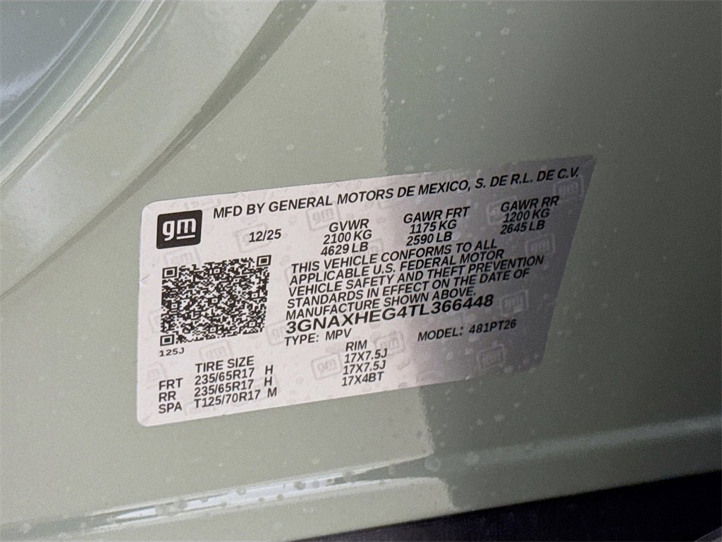 New 2026 Chevrolet Equinox LT image 21