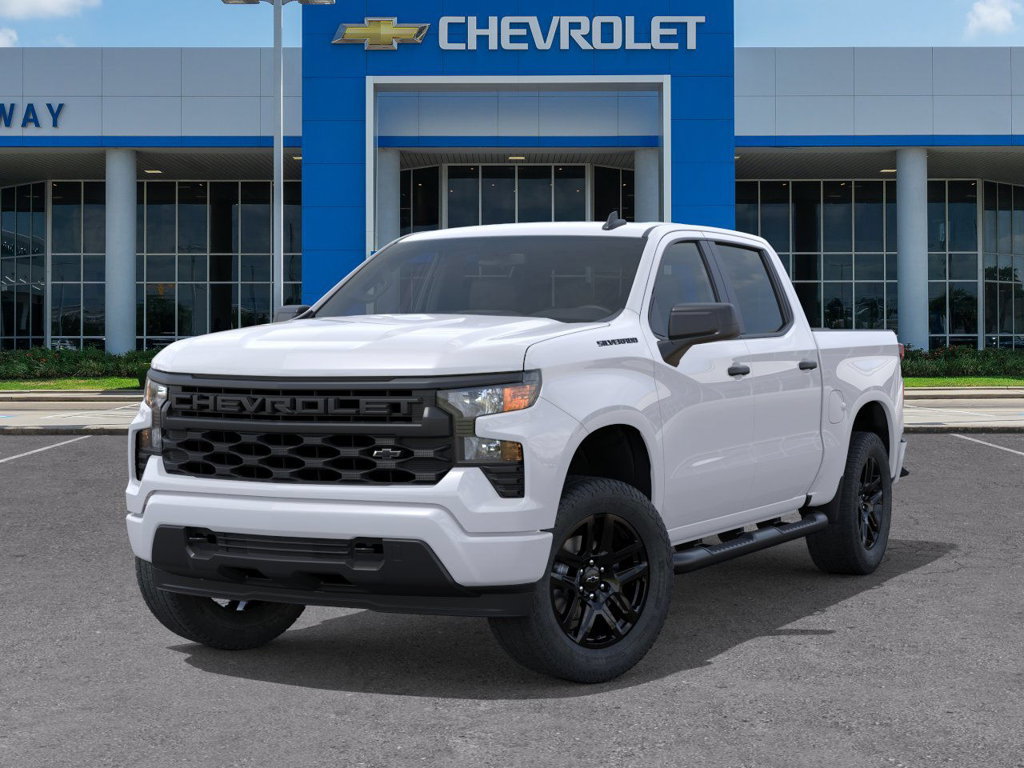 New 2026 Chevrolet Silverado 1500 Custom w/ Turbomax Blackout Package RWD image 6