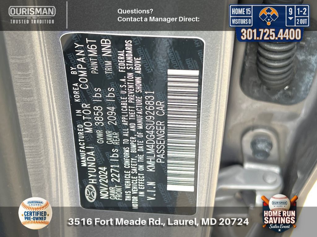Certified 2025 Hyundai Elantra Sport image 27