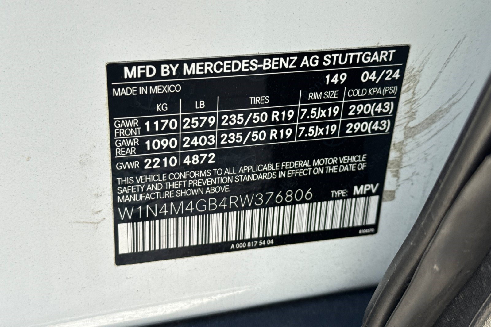 Certified 2024 Mercedes-Benz GLB 250 image 24