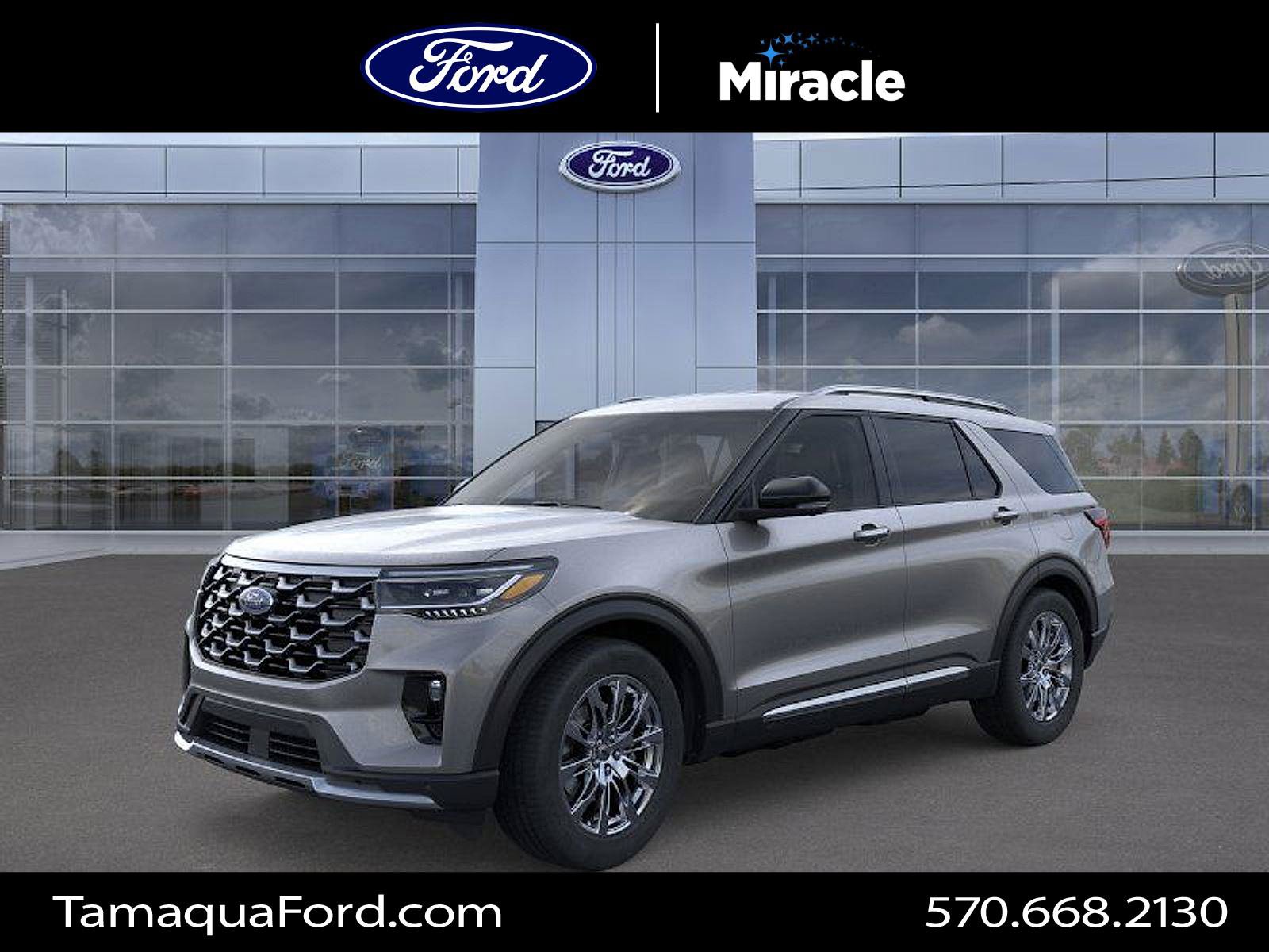 New 2026 Ford Explorer Platinum