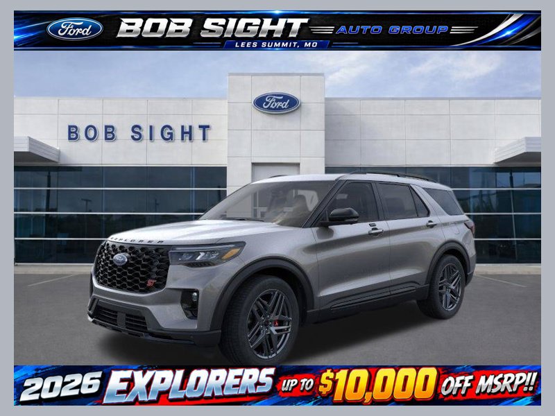 New 2026 Ford Explorer ST w/ Sun And Sound Package AWD/4WD 360° Tour