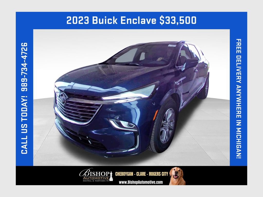 Used 2023 Buick Enclave Essence w/ LPO, Floor Liner Package