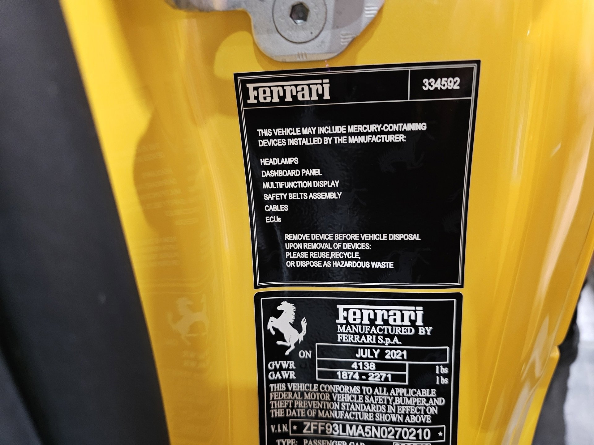 Used 2022 Ferrari F8 Tributo image 44