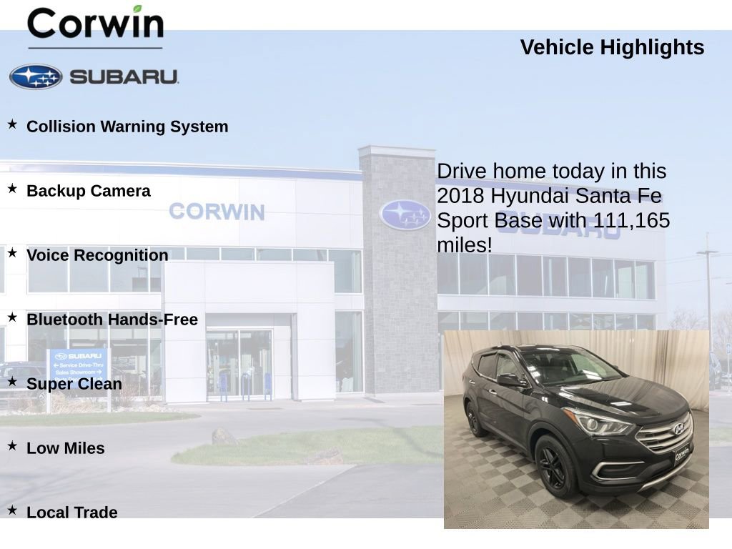 Used 2018 Hyundai Santa Fe Sport image 6