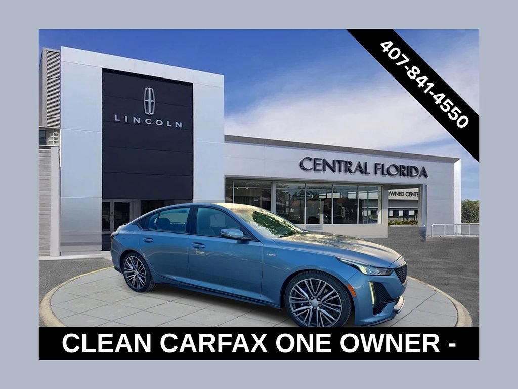 Used 2023 Cadillac CT5 V w/ Premium Package RWD image 1