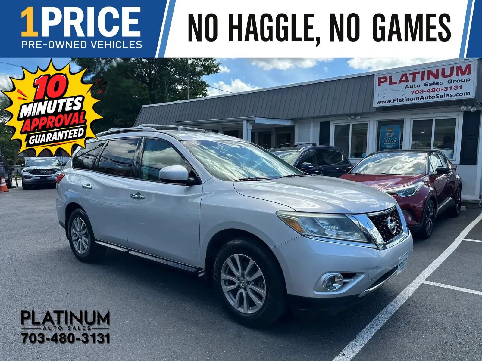 Used 2015 Nissan Pathfinder SV w/ Cargo Package