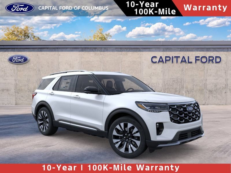 New 2026 Ford Explorer Platinum w/ LUX Leather Package