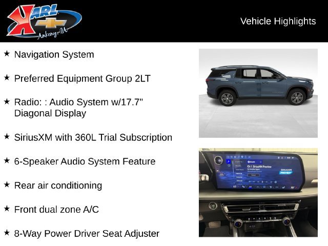 Certified 2025 Chevrolet Traverse LT AWD/4WD image 2