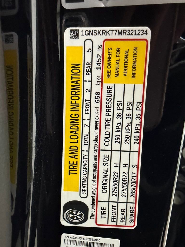 Used 2021 Chevrolet Tahoe RST w/ Luxury Package image 36