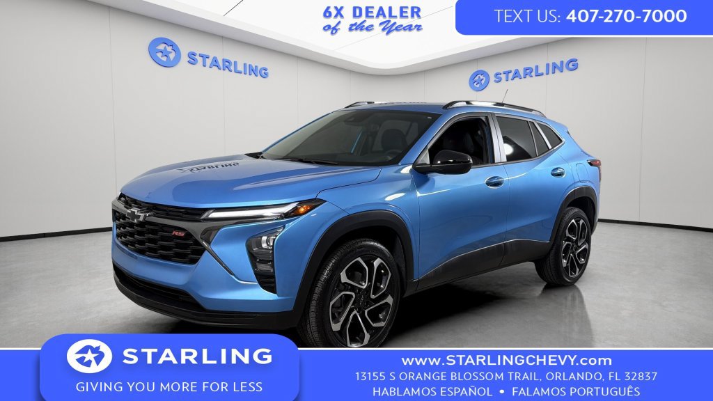 Certified 2025 Chevrolet Trax RS w/ Driver Confidence Package