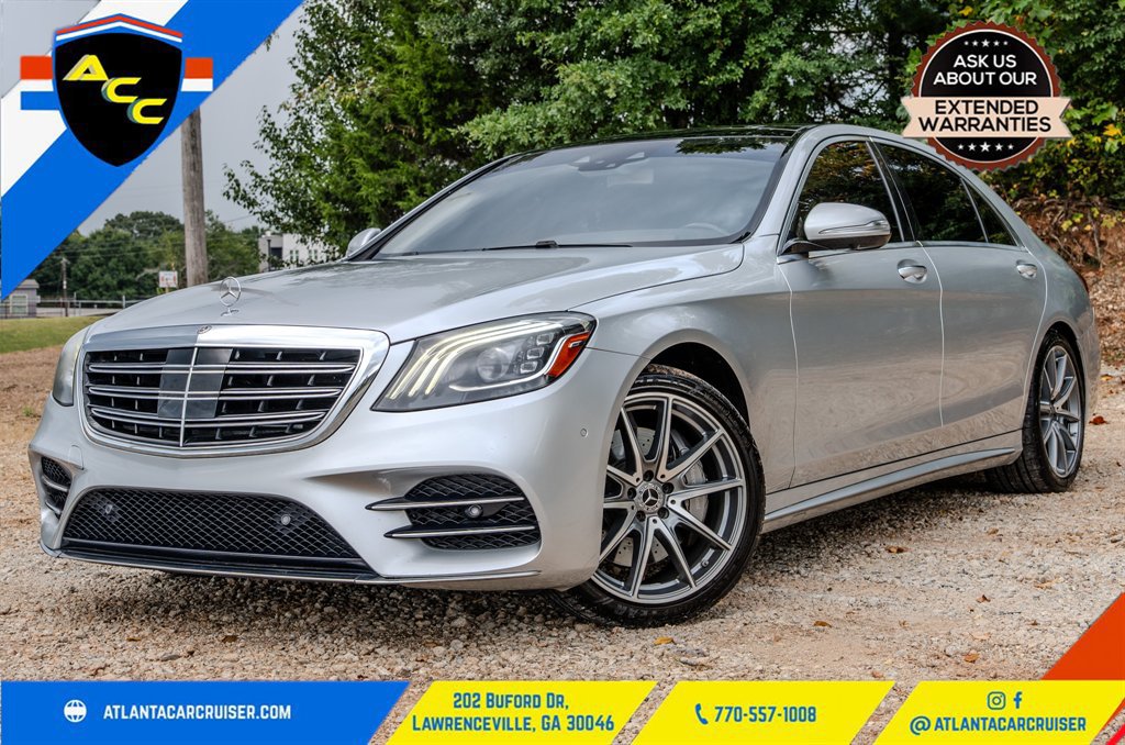 Used 2019 Mercedes-Benz S 560 Sedan w/ AMG Line Exterior image 1