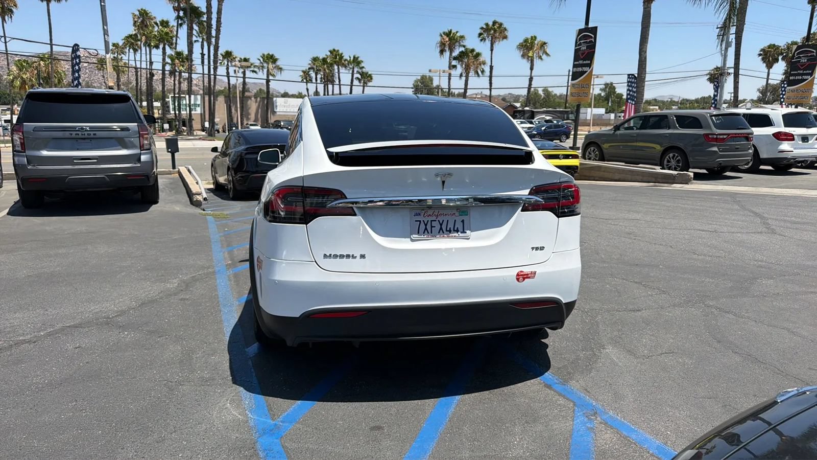 Used 2017 Tesla Model X 75D AWD/4WD image 6