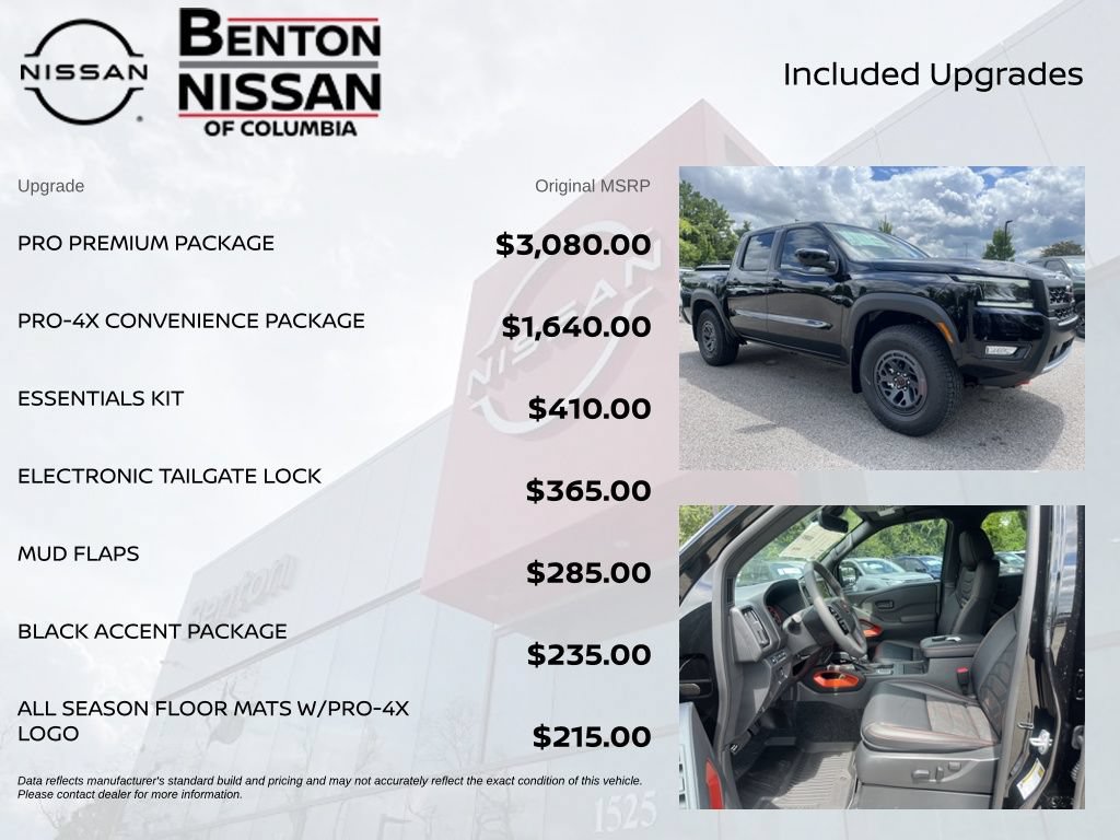 New 2026 Nissan Frontier PRO-4X w/ Pro Premium Package AWD/4WD image 7