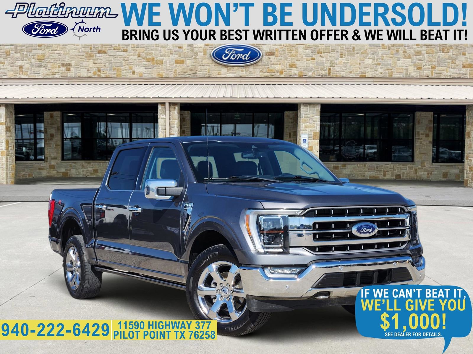 Used 2023 Ford F150 Lariat w/ Equipment Group 502A High