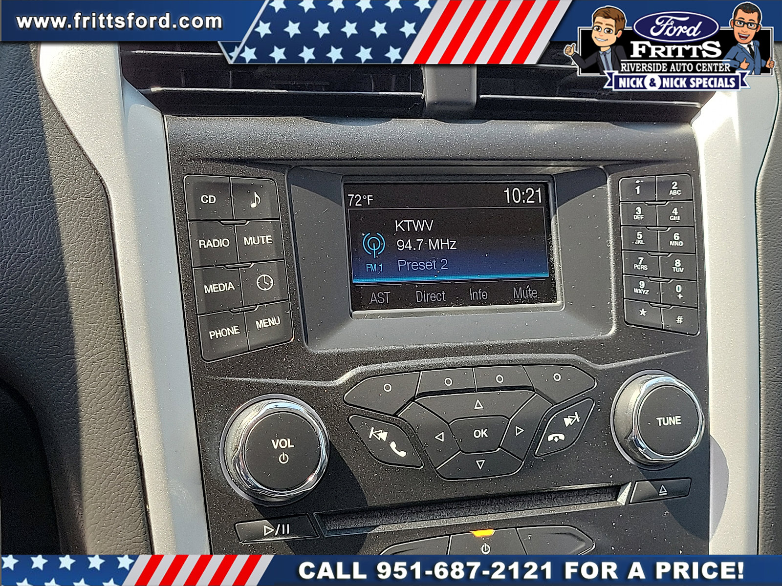 Used 2014 Ford Fusion S FWD image 10
