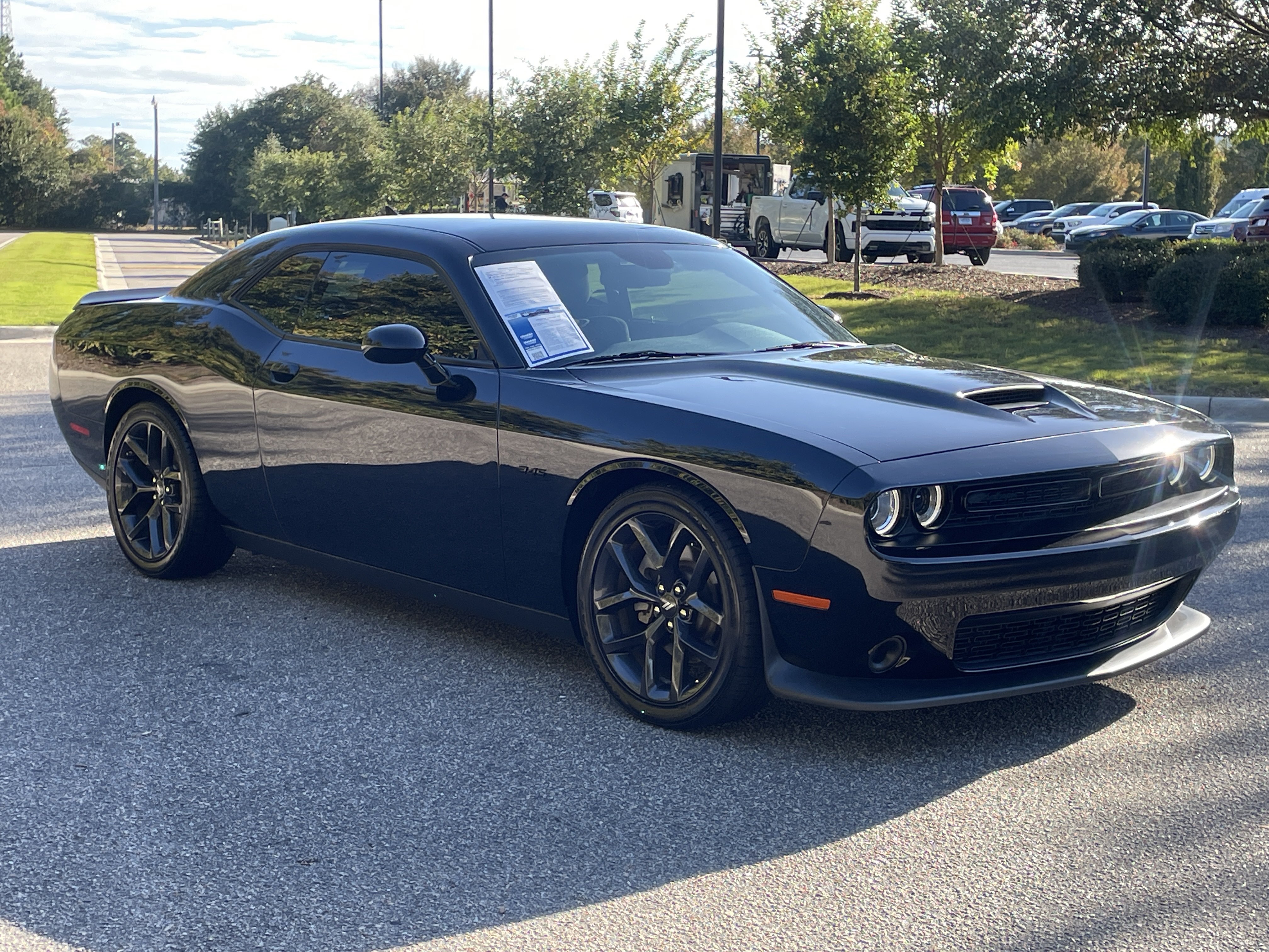Used 2023 Dodge Challenger R/T w/ Blacktop Package RWD image 2