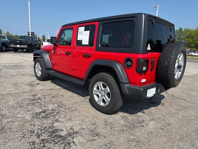 Used 2021 Jeep Wrangler Unlimited Sport image 3