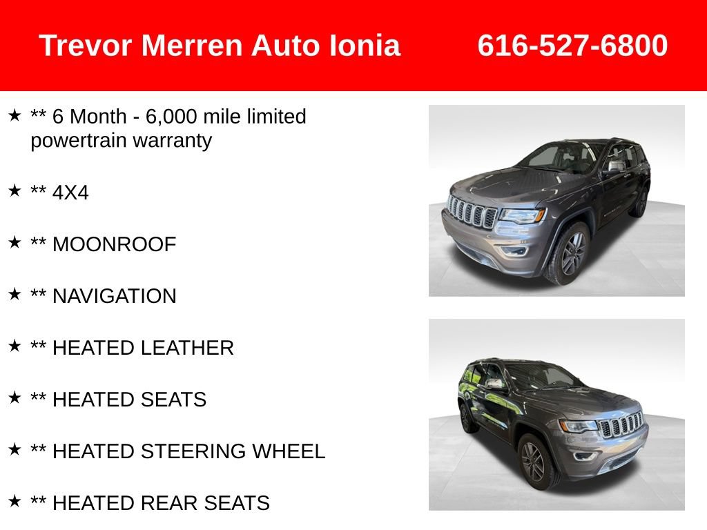 Used 2019 Jeep Grand Cherokee Limited w/ Luxury Group II AWD/4WD image 8