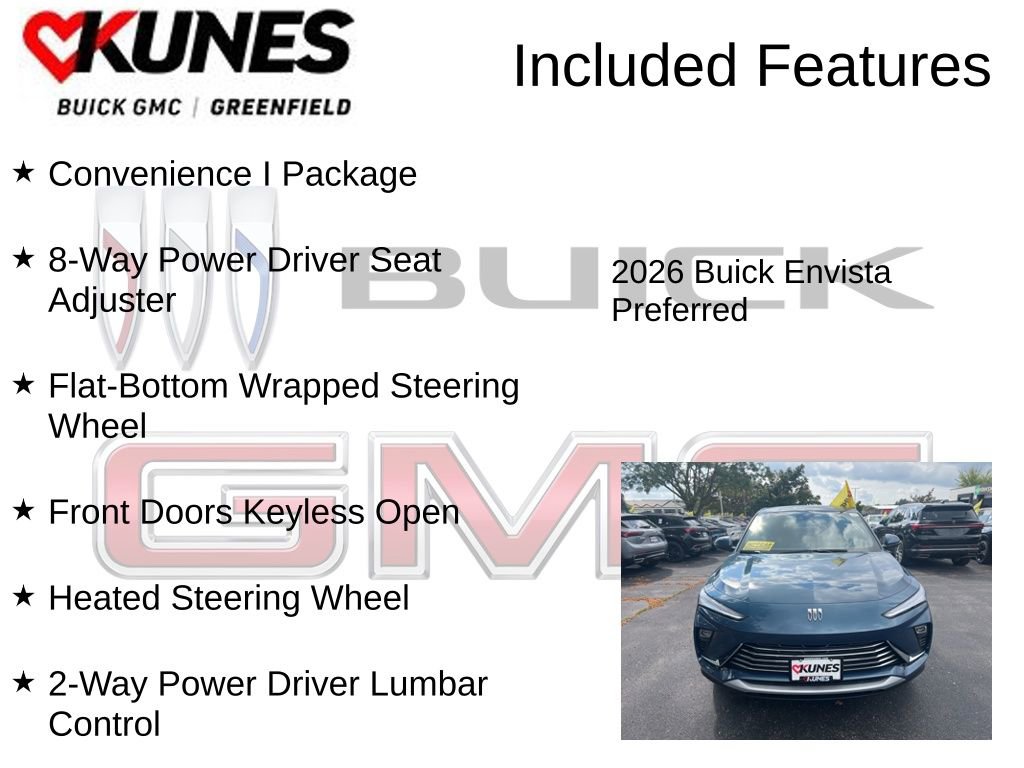 New 2026 Buick Envista Preferred w/ Convenience I Package image 3