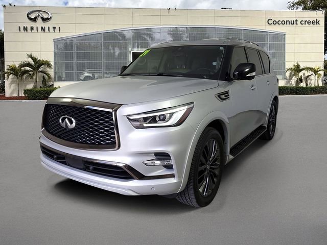 Used 2021 INFINITI QX80 Premium Select w/ Cargo Package RWD image 3