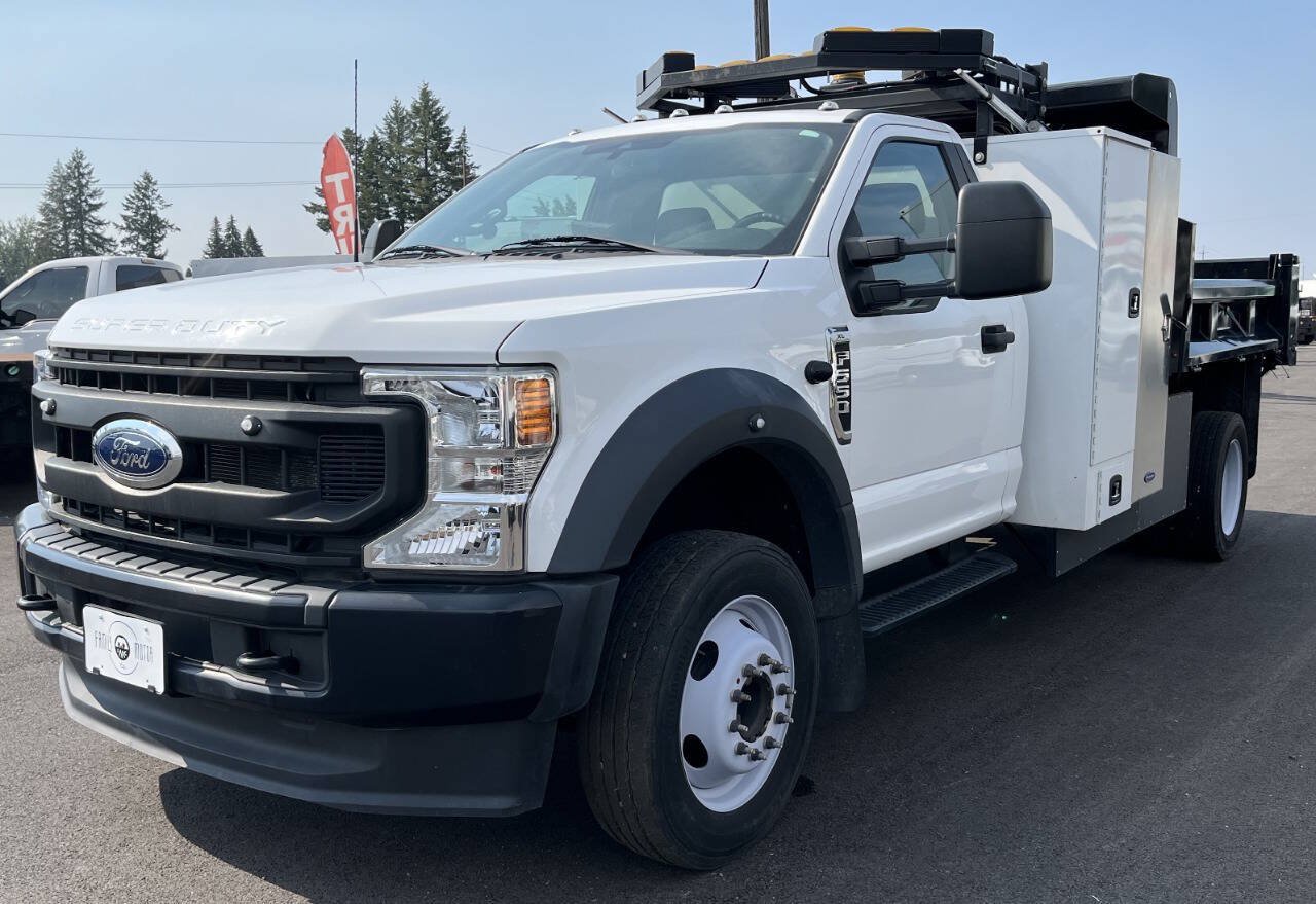 Used 2021 Ford F550 2WD Regular Cab Super Duty w/ Power Equipment Group