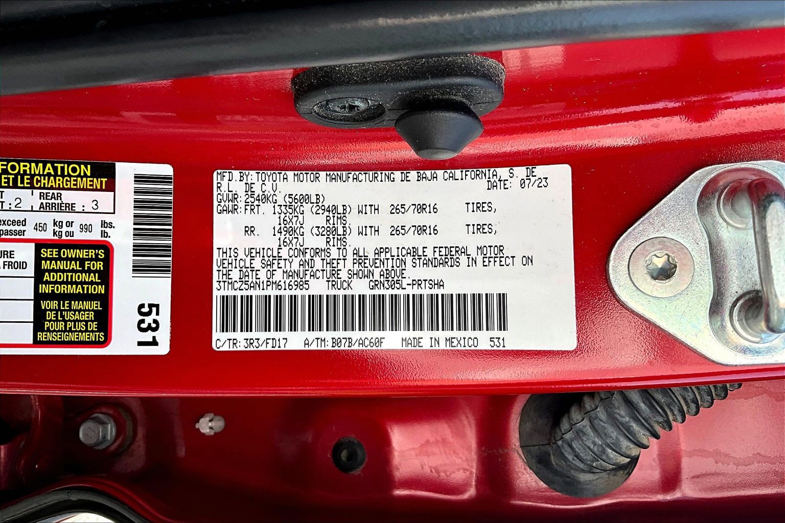 Used 2023 Toyota Tacoma TRD Off-Road AWD/4WD image 20
