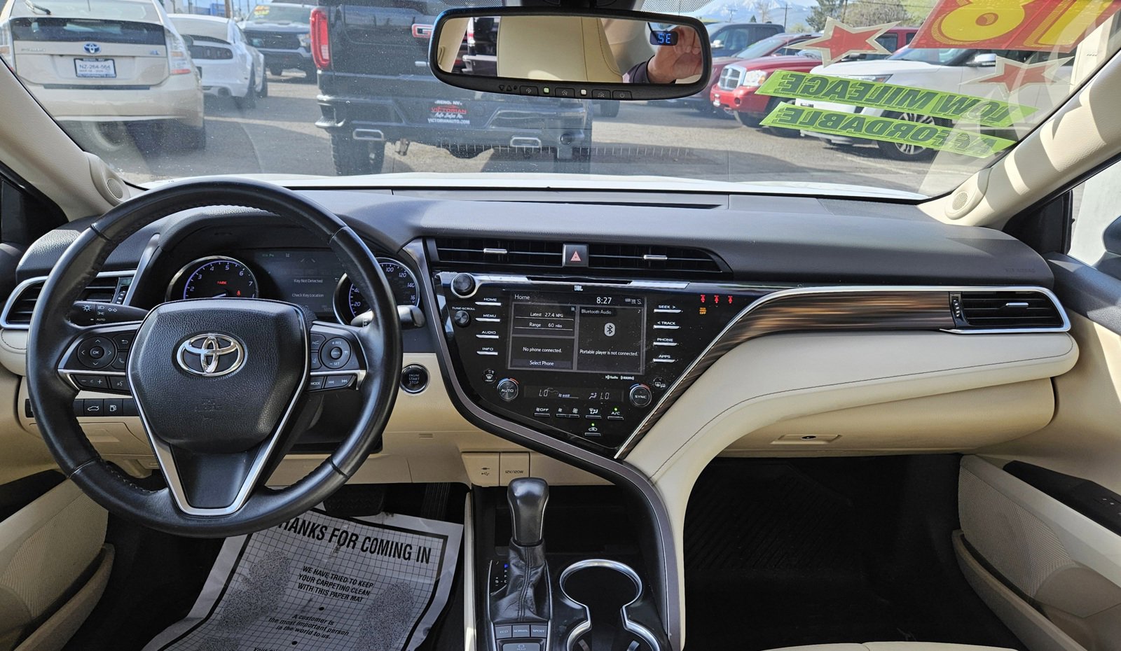 Used 2018 Toyota Camry XLE w/ Audio Package image 8