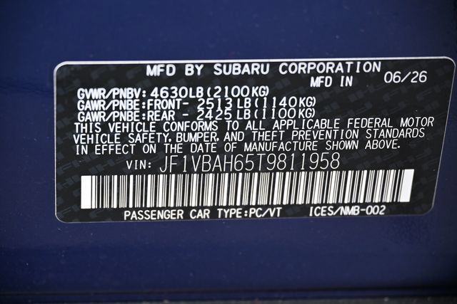 New 2026 Subaru WRX Premium AWD/4WD image 20