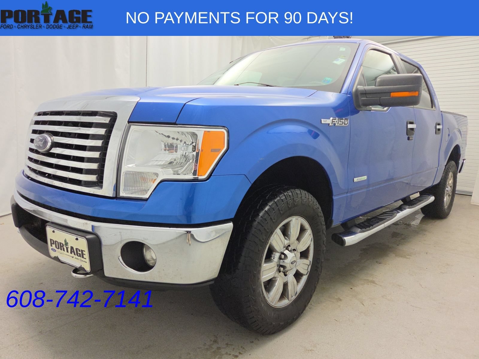 Used 2012 Ford F150 XLT w/ XLT Chrome Pkg AWD/4WD image 3