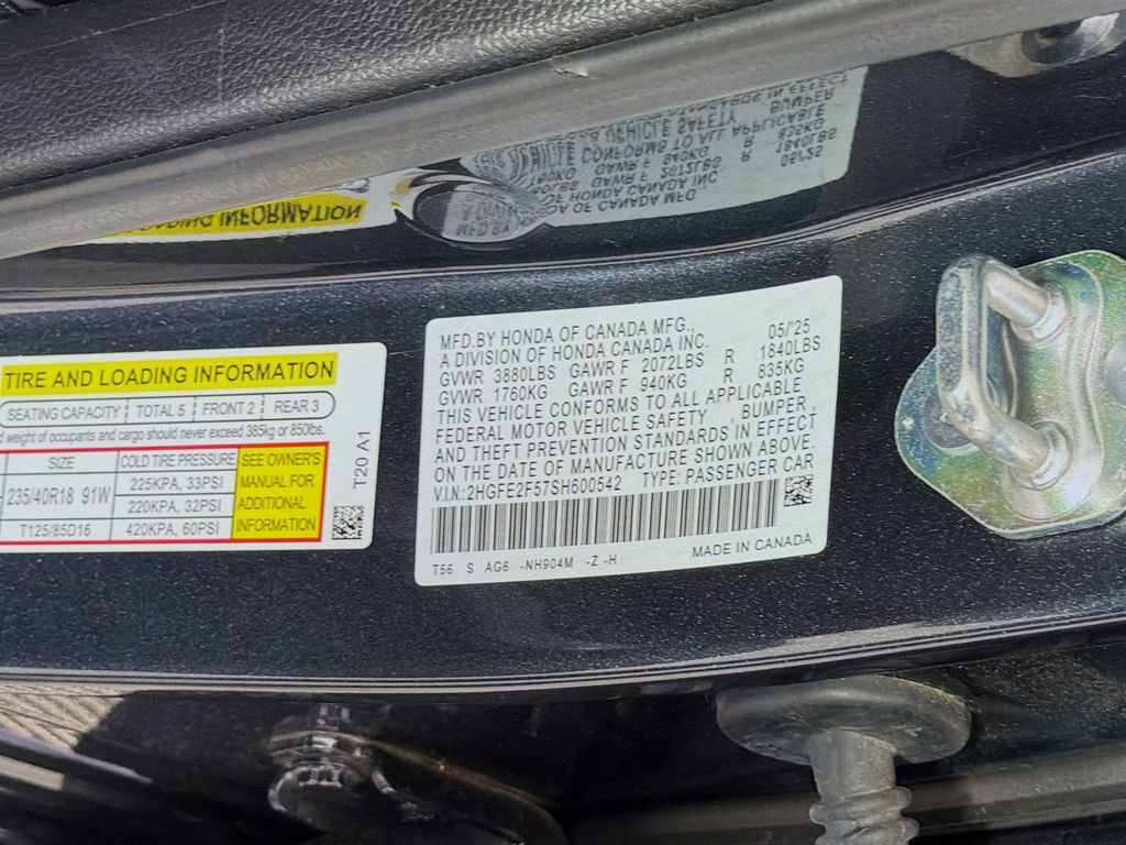 Used 2025 Honda Civic Sport image 30