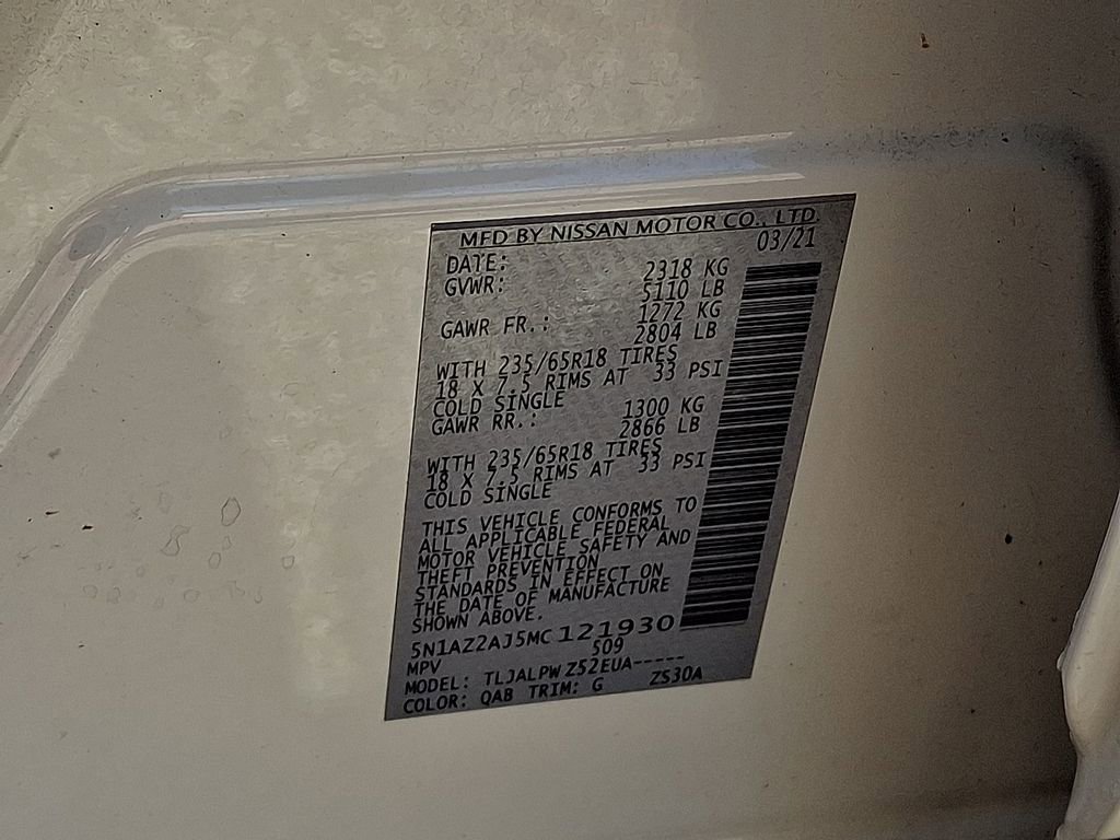 Used 2021 Nissan Murano S image 27