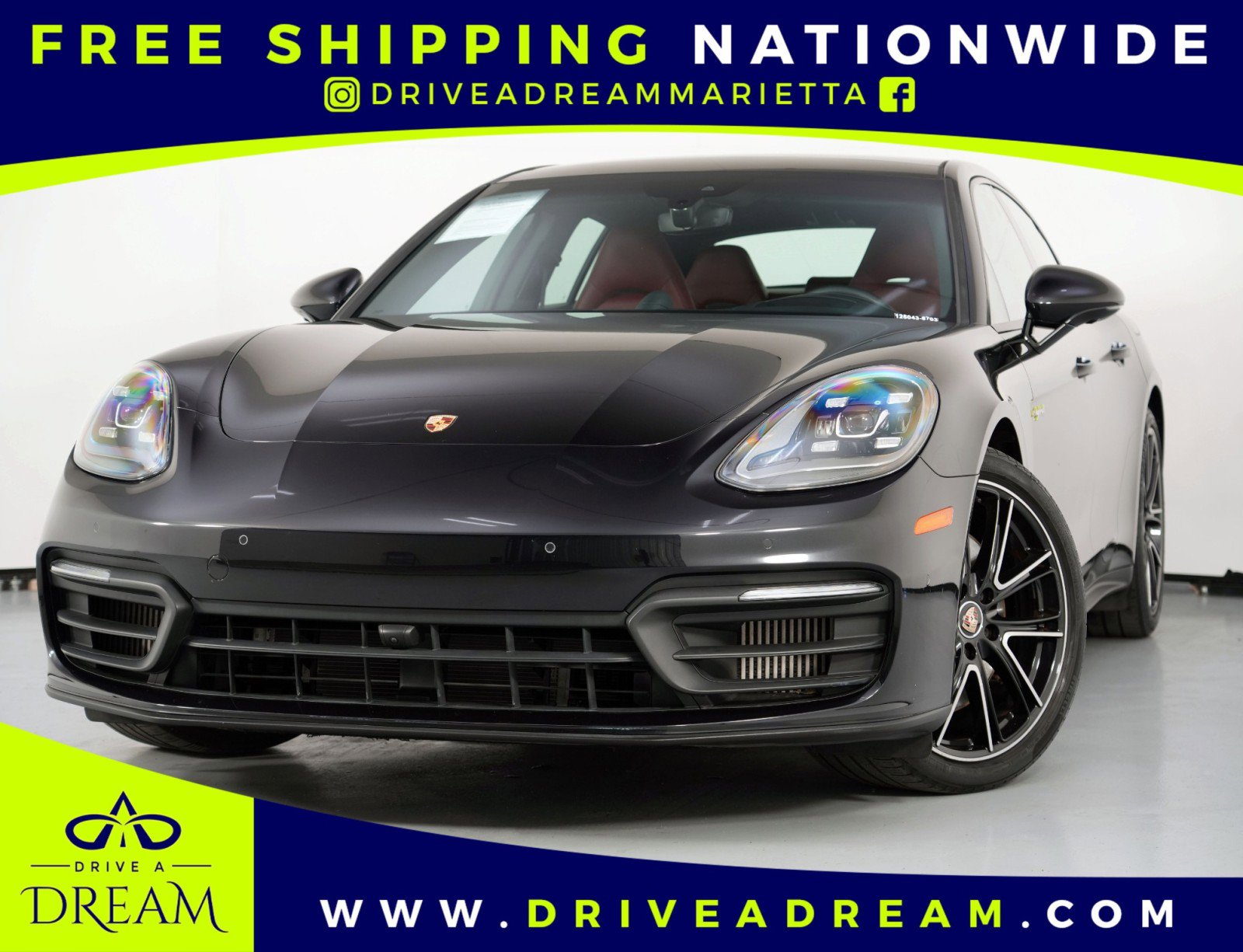 Used 2022 Porsche Panamera 4 w/ Premium Package AWD/4WD image 1