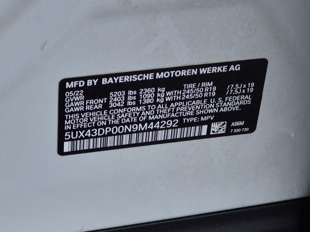 Used 2022 BMW X3 sDrive30i w/ Premium Package 2 RWD image 27