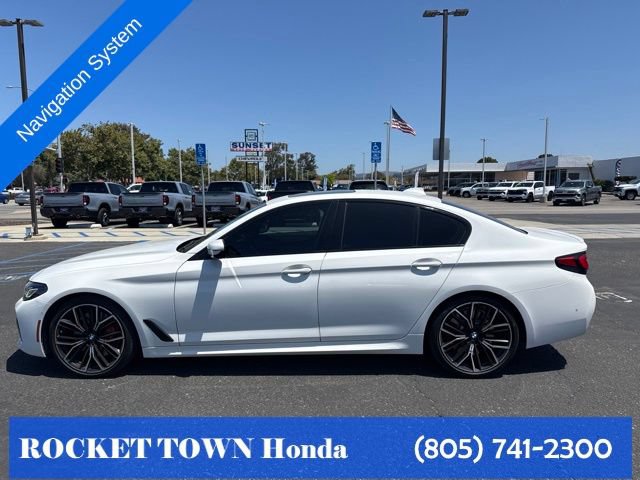 Used 2021 BMW M550i xDrive w/ Executive Package AWD/4WD image 2