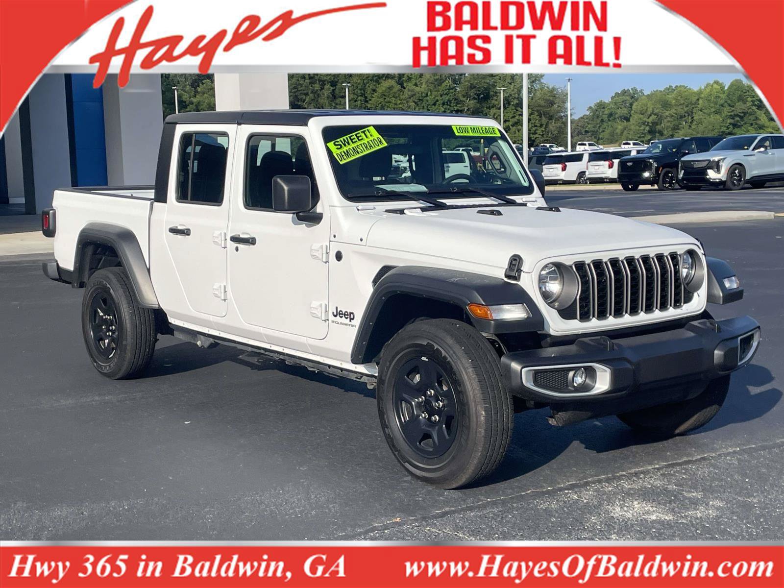 Certified 2025 Jeep Gladiator Sport